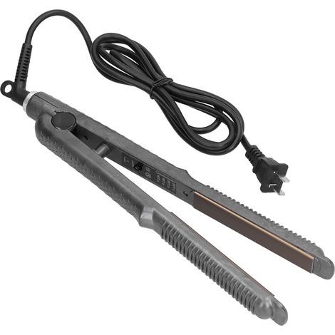 Lisseur à cheveux 30S, chauffe rapide, 4 niveaux de température réglables, fer à friser pour tous types de cheveux, prise US 110-220V (1/5)