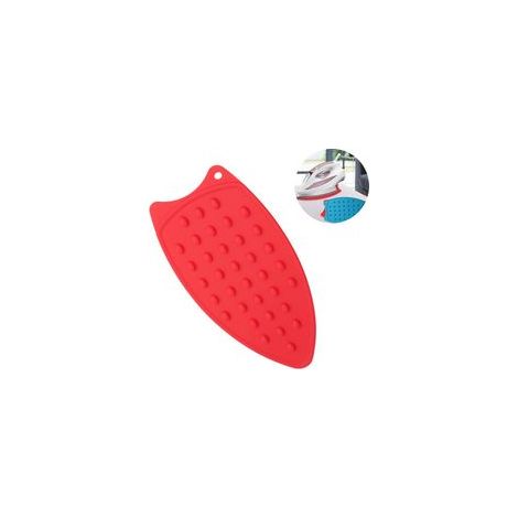 Multipurpose Silicone Iron Rest Pad for Ironing Board Hot Resistant Mat,Silicone Heat Resistant Iron Rest Pad,Red (1/5)