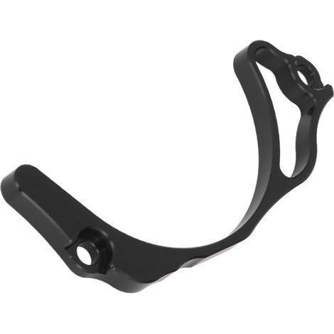 Cache-moteur pour quad, en aluminium usiné, compatible avec Sportrax 400 TRX400EX 1999-2008, noir (1/5)