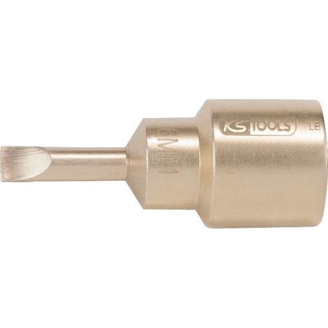 KS Tools - Douille tournevis fente BRONZEplus 4mm, 60mm - 963.1292