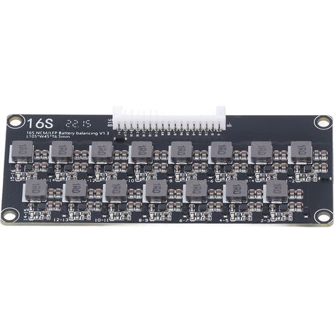 LFP 16S aktiver induktiver Batterieausgleicher 1,2A, universeller Balancer für Li-Ionen-Akkus, Kompensations-Leiterplatte, universell einsetzbar, hohe Leistung. (1/5)
