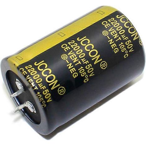 Condensateur électrolytique en aluminium à faible ESR, 50 V, 22 000 µF, 30 x 50 mm, courant d'ondulation élevé, faible impédance, pour téléviseurs, moniteurs LCD, radios (1/5)