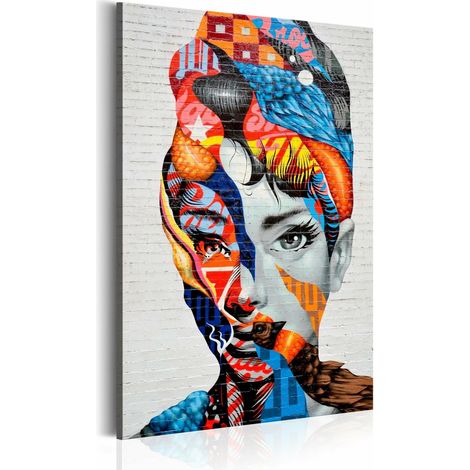 Tableau femme libre - 60 x 90 cm