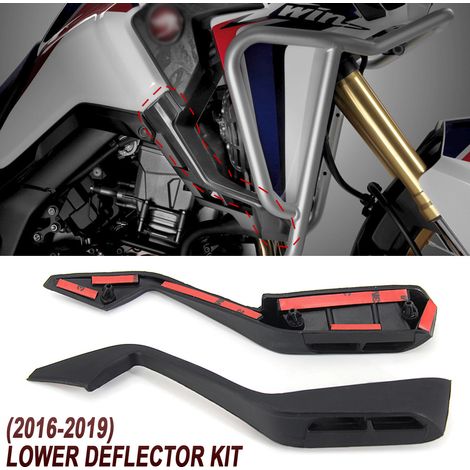 Pare-brise supérieur et inférieur pour moto Honda CRF1000L Twin Adventure Sports (1/4)