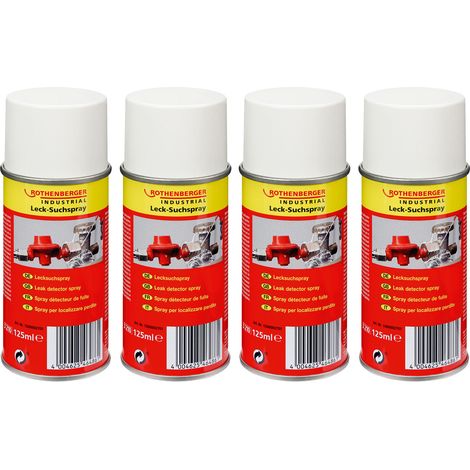 ROTHENBERGER Industrial 4x Lecksuchspray 125 ml - 1500003903