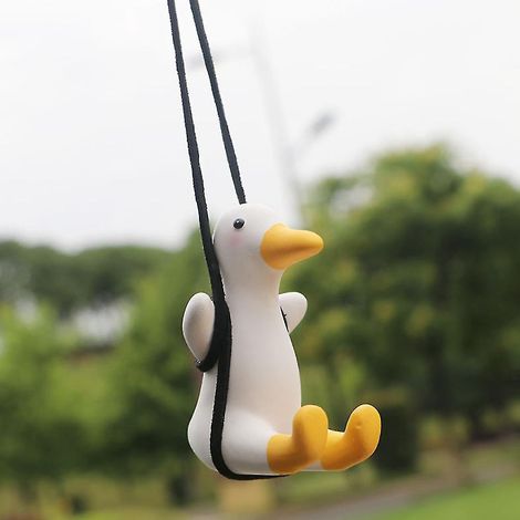 Décoration pendentif voiture balançoire petit canard (1/5)