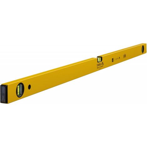 Wasserwaage mit zwei vertikalen Fiolas STABILA Serie 70-2 von 120 cm (1/4)