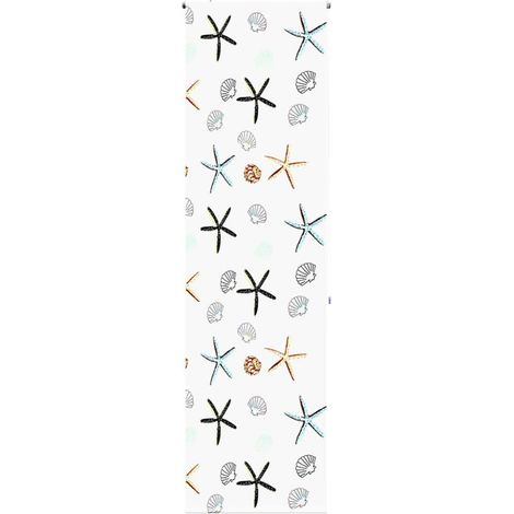 Filiyano-Store enrouleur pour douche 60 x 240 cm, largeur du tissu 56 cm (1/5)