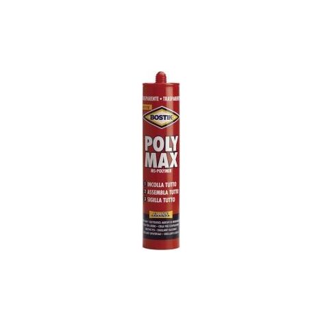 Bostik 3246020 Polimax Cartuccia GR.300, Trasparente
