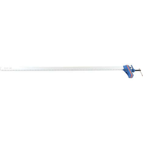 Serre F renforcé à tête ajustable, pince rapide à déclenchement, fixation horizontale et verticale, outil de menuiserie polyvalent, lot de 2 pièces (1/5)