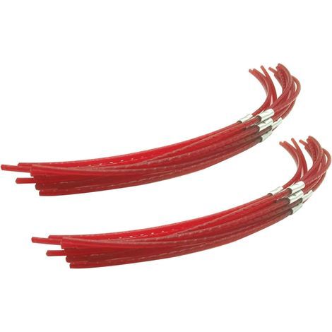 20 pièces F016800181 Lot de 20 bobines de Fil de Rechange pour débroussailleuse Art 26 Combitrim 31 cm de Long 3,5 mm de diamètre (1/5)