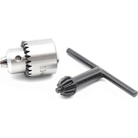 Mandrin pour Perceuse Électrique - Ensemble de Colliers 4mm avec Manche Cuivre 3.17 et Clé Hexagonale - Micro pour Meulage et Détails - Accessoires d'Électroportatifs (1/5)