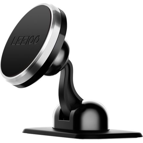 Support Téléphone Portable Magnétique - Pour Tableau De Bord Voiture - Réglable 360° - Compatible Tous Smartphones - 1 Pièce (1/5)