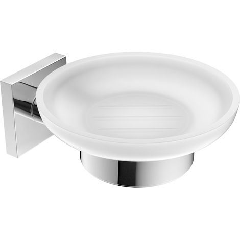 Porta sapone mod. hotel maison cromo cm 11 x h.5,5 x 13,5