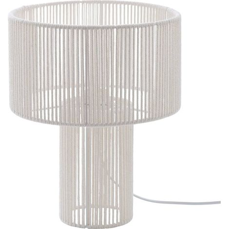 Lampada da tavolo miria bianco - Atmosphera créateur d'intérieur