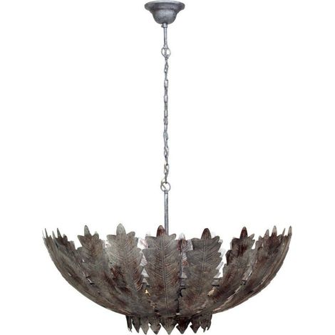 Suspension feuilles d'automne small - Argent (1/4)