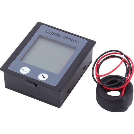 80-260V AC 100A Digitalmultimeter mit Stromwandler - Energie-, Leistungs-, Strom- und Spannungsmesser (1/5)