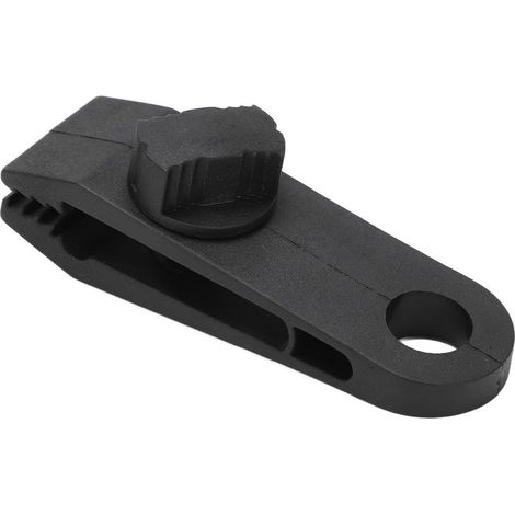Attache de bâche légère en plastique avec boucle spirale pour fixation de tente de camping (1/5)