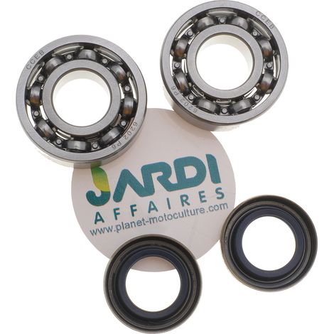 Roulements avec joints Jonsered 625, 630 et 670, Husqvarna 61, 66, 266, 268 et 272 (1/3)
