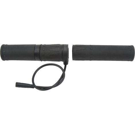 Poignée d'accélérateur rotative pour vélo électrique FT 158X, compatible avec les modifications et les prises étanches.