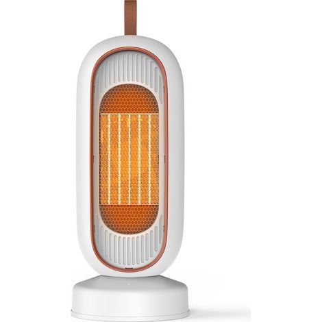 800/1300W Portable Electric Heater with PTC, 2 Heat Levels and Overheat Protection, Ideal for Living Room, Bedroom and Office (1/5)