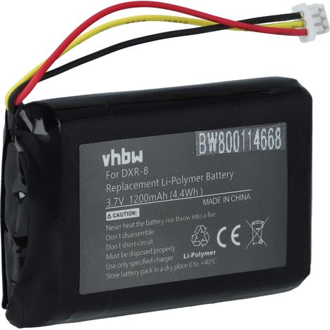vhbw 1x Akku Ersatz für Infant Optics SP803048 für Babyphone Babytalker (1200 mAh, 3,7 V, Li-Polymer)
