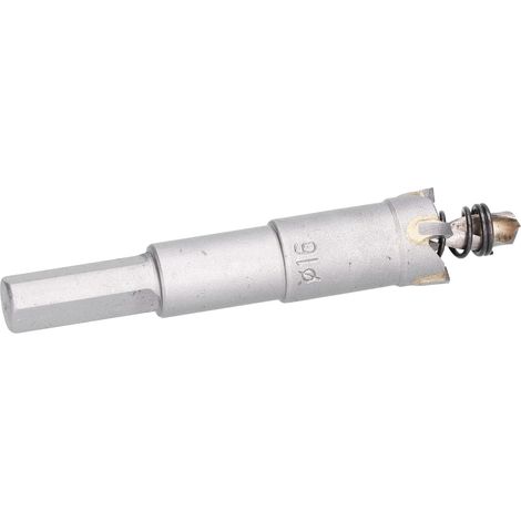 Foret alésoir en carbure, fraise TCT, outil pour percer et couper le métal et le bois 16 mm (1/5)
