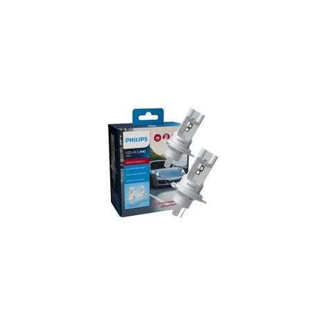 2X AMPOULES H4 LED ULTINON PRO9200 PHILIPS 5800K +400% 11342U92X2 - 12/24V 18W - LED PUISSANTES - LA PAIRE (1/5)