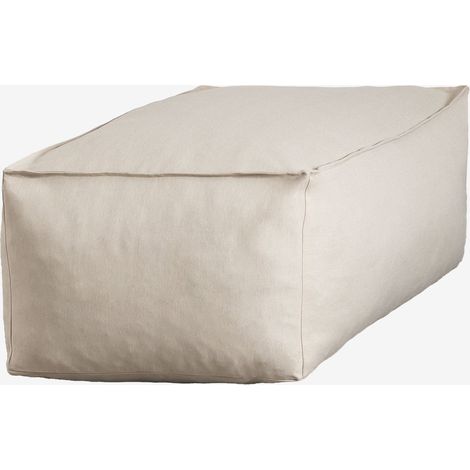 Pouf da giardino 110x65 cm in tessuto Dojans SKLUM            
