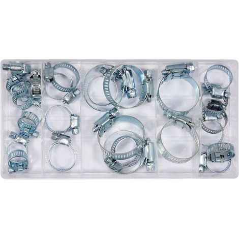 Abrazaderas de tornillo MIX 26 PIEZAS - YT-06782 (1/2)