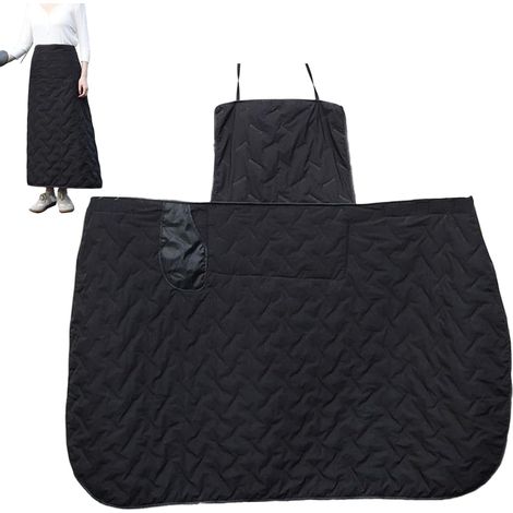 Couvre-jambes De Tablier Moto - Protecteur Jambe Scooter Chaud Imperméable Et Coupe-vent, Protecteur Pare-brise Genouillère Vélo Électrique, Pour La Pluie Froide, L'hiver, Boue, Par Temps Rigoureux (1/5)