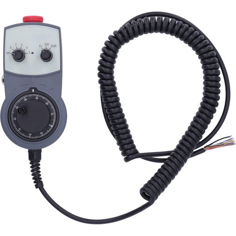 Contrôleur CNC à volant électronique, faisceau de processeur PLC, connexion directe avec arrêt d'urgence
