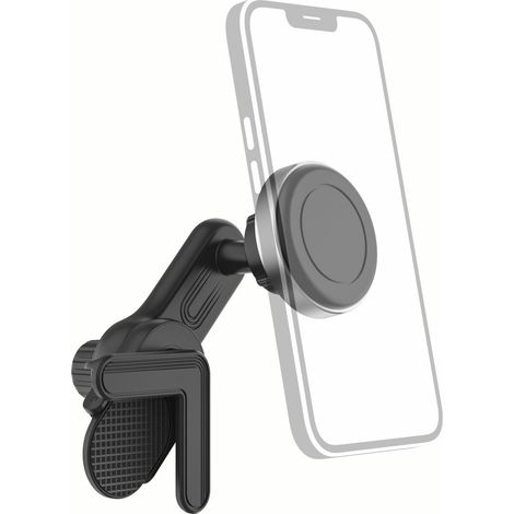 Soporte smartphone hama 00201988 magnético rotación 360 grados