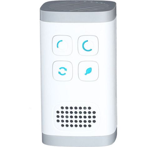 Neue 2-in-1-Aktion: Mini-Luftreiniger für die Steckdose mit Ozon und Ionen, 5 x 9 cm, XXW