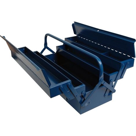 Caisse à outils tôle d'acier 530 x 200 x 200 mm