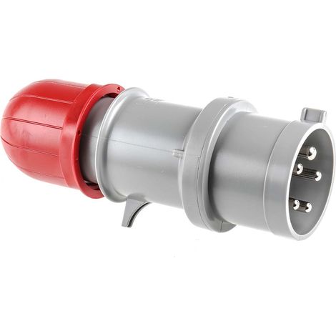 Connecteur industriel Scame Mâle, 3P + N + E, 32A, 415 V, Montage sur câble ( Prix pour 1 )