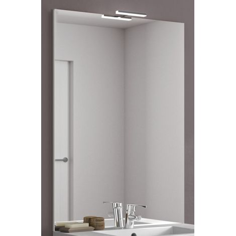 [JAMAIS UTILISE] Miroir de Salle de Bain NEOVA Angelo Panoramique 80x104cm - A0579887 (1/3)