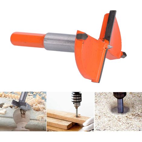 Lochsäge für Holzbearbeitung 16–60 mm, Bohrer, Reibahle, Scharnierlochsäge, Lochsäge aus Aluminiumlegierung für Holzbearbeitung, Bohrsäge, Holzbearbeitungswerkzeuge, 50 mm (1/5)