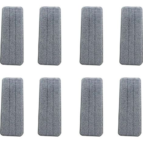 Light feather Tampons Microfibre De Vadrouille Remplacement Tampon Nettoyage Pour Absorbante Plats, La Maison, Le Bureau, Bois Dur, Marbre, Tuile (1/5)