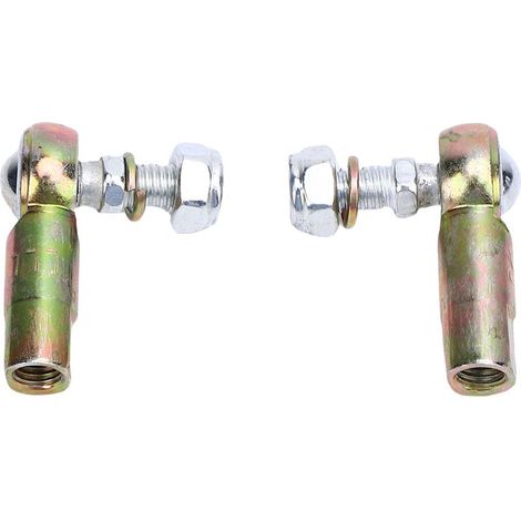 Ausla 2Pieces M8 Direction de Roue de Pilotage Joix de Balle, Tirage de Tir à Bille Joint avec Alliage en Acier Go Joint de Kart pour Quad, Vélo en saleté et Kart. (1/5)