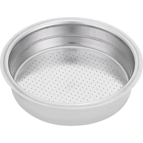 Accessoires de Machine de panier pressurisé de filtre à café d'acier inoxydable de Double couche pour la tasse simple (1/5)