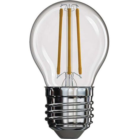 LED-Glühbirne mini Globe Filament E27 neutralweiß 4 W