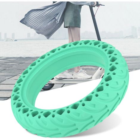 Pneu increvable antidérapant 8,5 pouces pour Xiaomi M365, accessoire scooter électrique Mijia (Vert) (1/5)