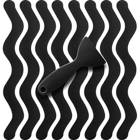24 autocollants antidérapants pour baignoire, autocollants antidérapants pour baignoire Su (1/5)
