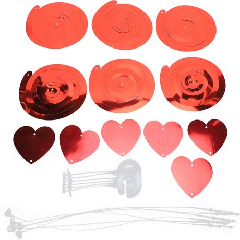 3 Card Heart Swirls Decorations Wedding Confetti Craft Decorations Party Supplies (1/5)