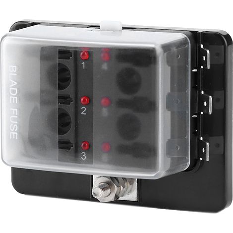 6-fach LED-Sicherungskasten für Auto, Boot, Flugzeug (1/5)