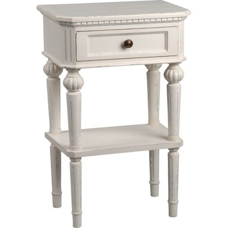Amadeus - Table de chevet 1 tiroir en bois massif L49 cm Léonie (1/5)