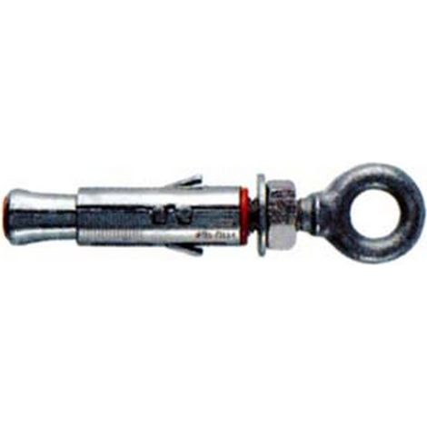 25PZ TASSELLO ACCIAIO OCCHIOLO "SLM" SLM 10 MA occhiolo foro occhio mm12,5
