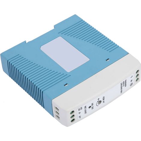 Alimentation industrielle sur rail DIN 20 W à sortie unique MDR-20-24 (1/5)