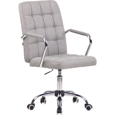 Silla De Oficina Terni Gris Tela (1/5)